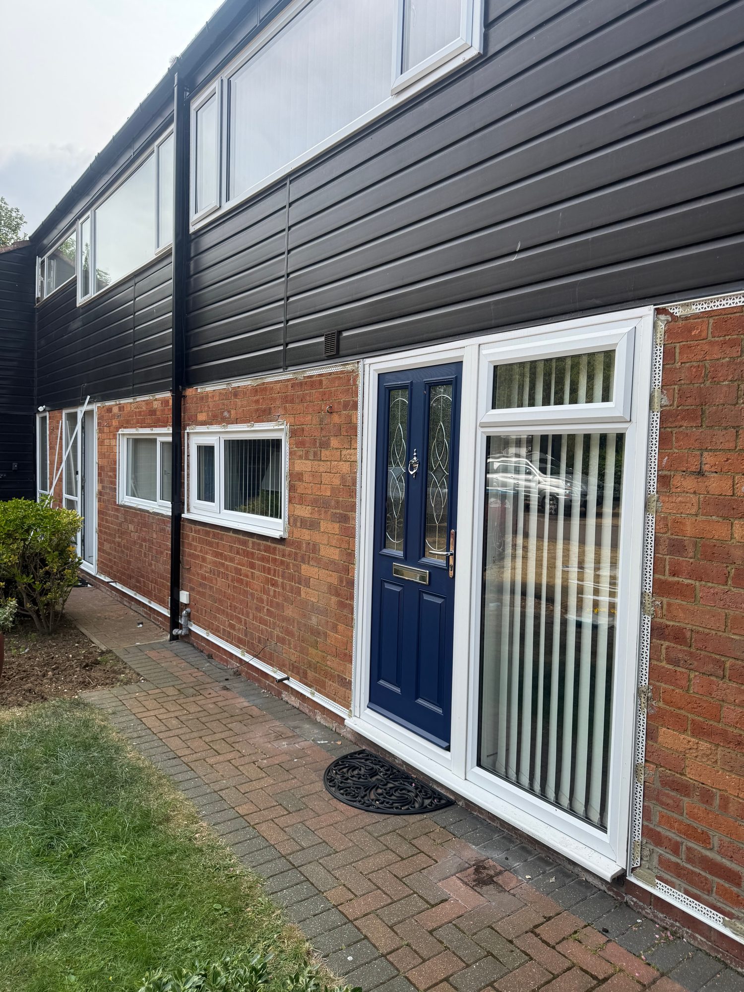 Before, Ground Floor Exterior Makeover: Clean White Render Finish, Milton Keynes village (2)